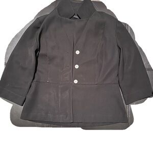 Black Blazer with Buttons